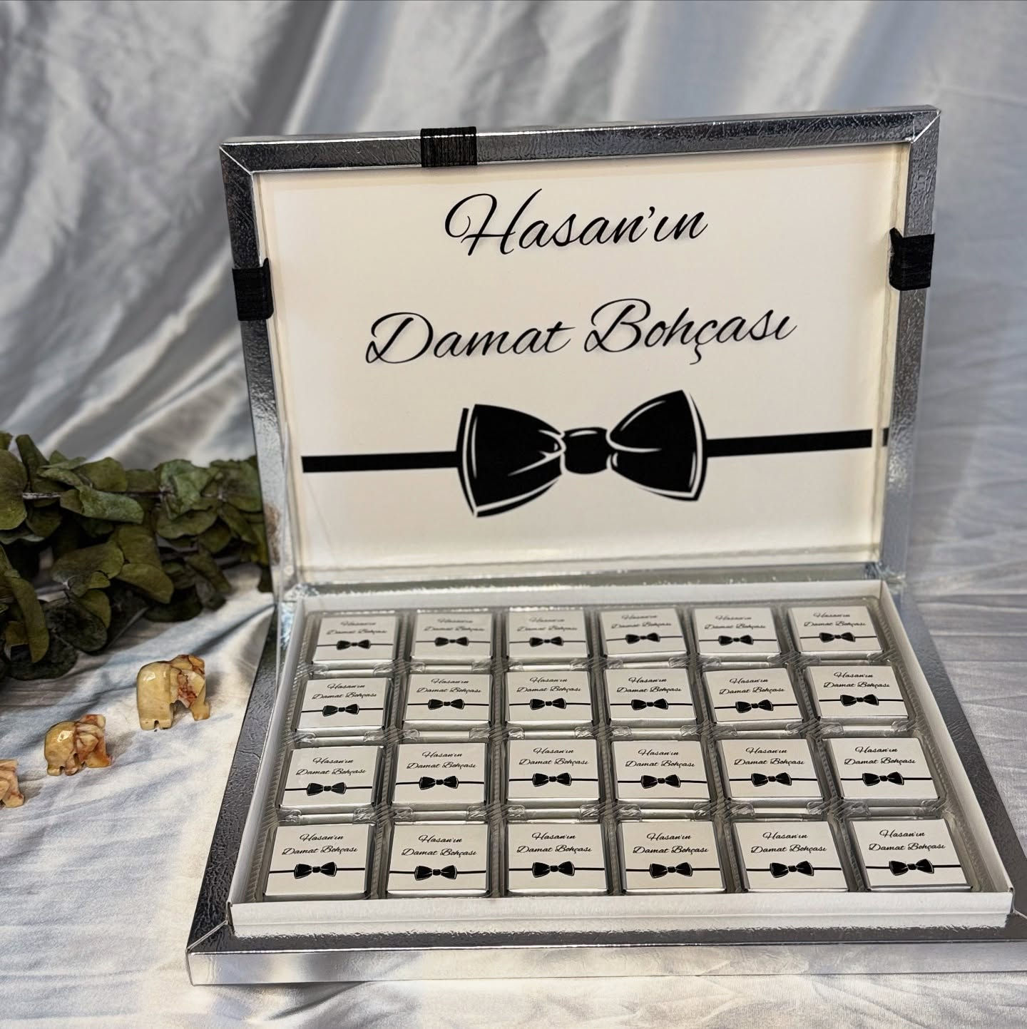 Damat Çikolatası 72’li Söz Nişan Bohça Nikah Düğün
