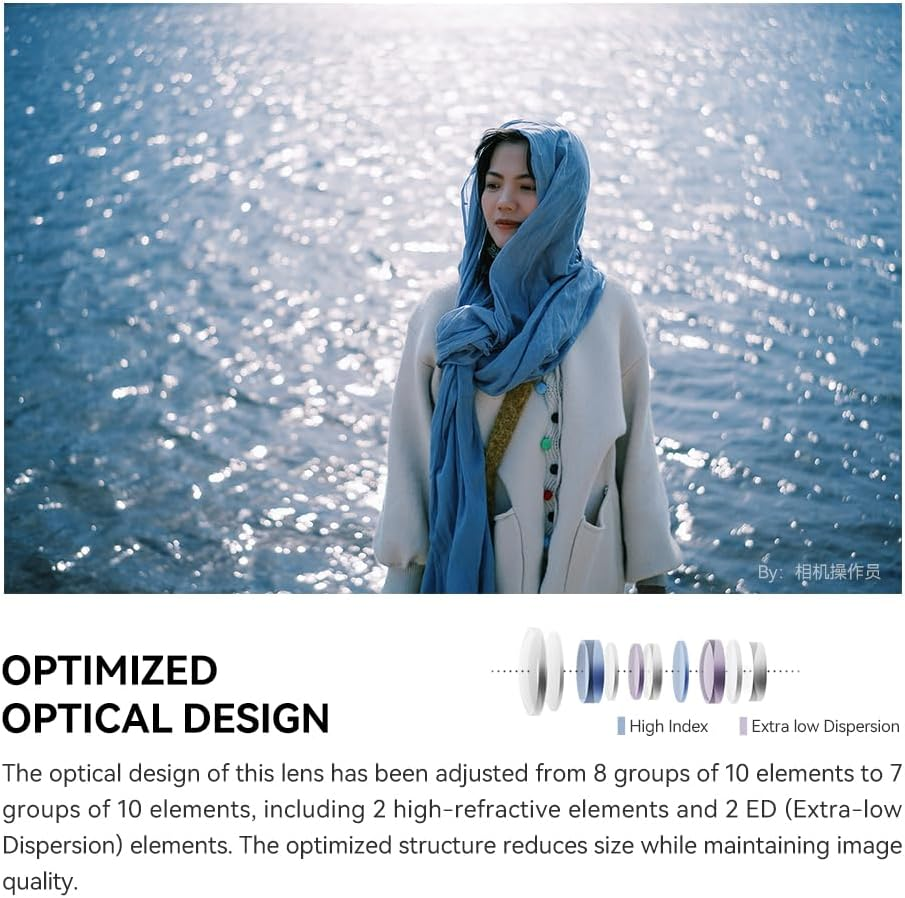 Thumbnail: AF 35Mm F1.8 II Auto Focus Lens APS-C Compatible with Fuji X-Mount Cameras X-A1 