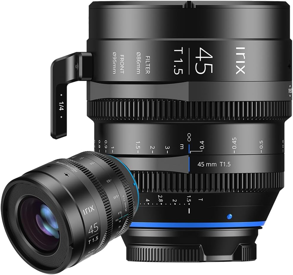 Cine 45Mm T1.5 Cinema Lens for Nikon Z-Mount Cameras | Military Certified for Hu