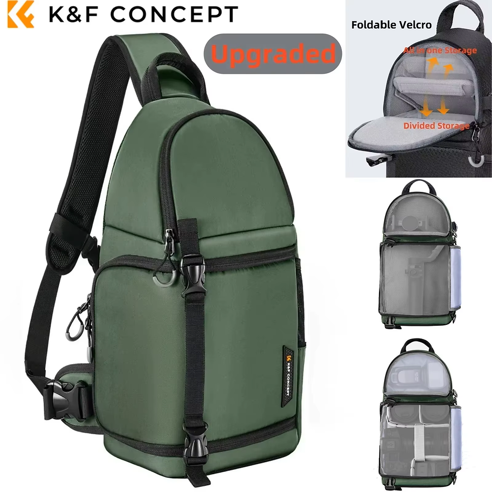 Thumbnail: Camera Bag Photography Backpack 10L Waterproof Camera Sling Backpack DSLR/SLR Ca