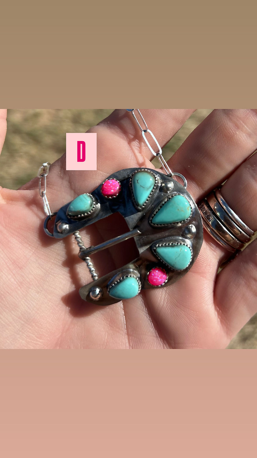 Thumbnail: The Buckle Betsy Necklace 