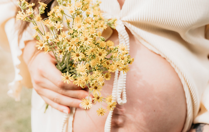 Babybauch Shooting Kleider Boho See Karlsruhe Mannheim