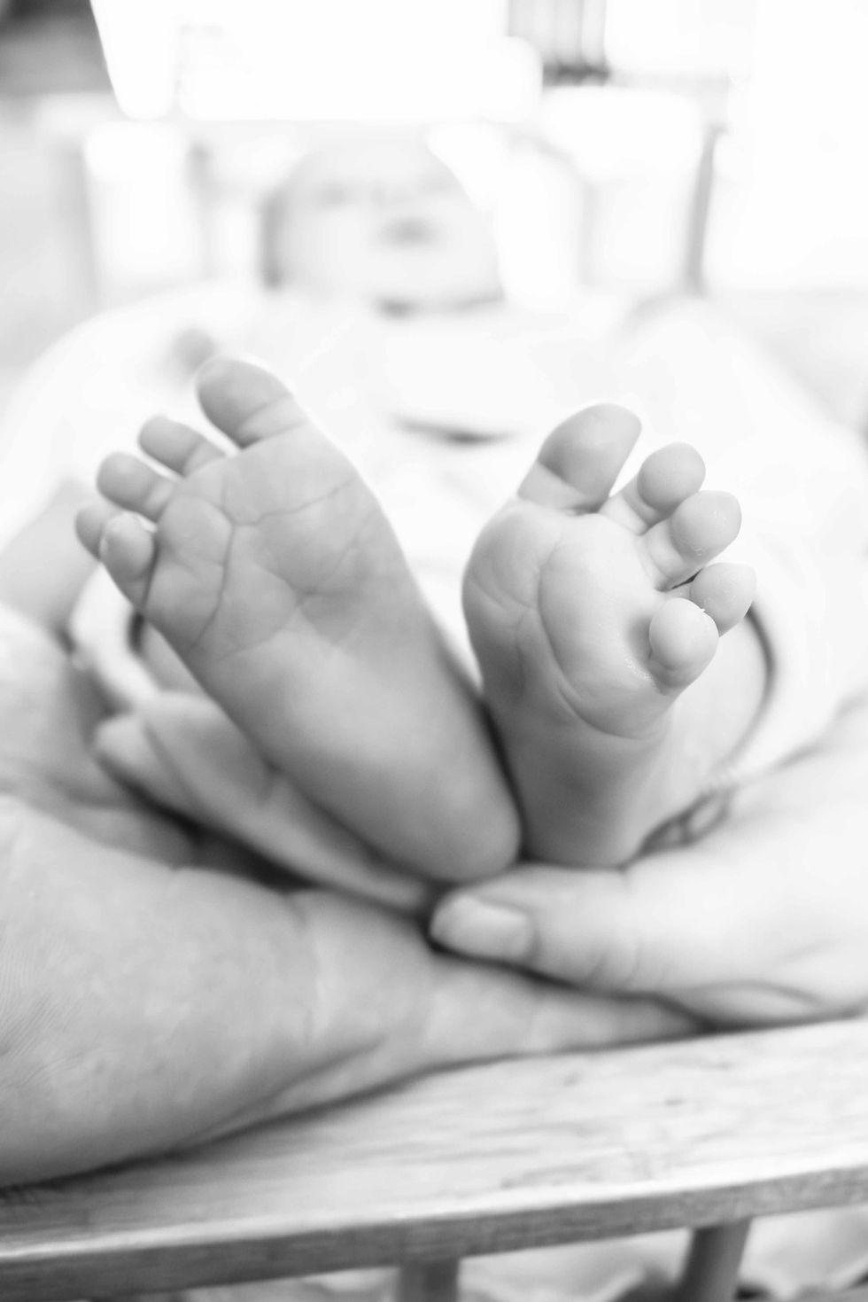 Natürliches Newbornshooting zuhause in der Region Karlsruhe