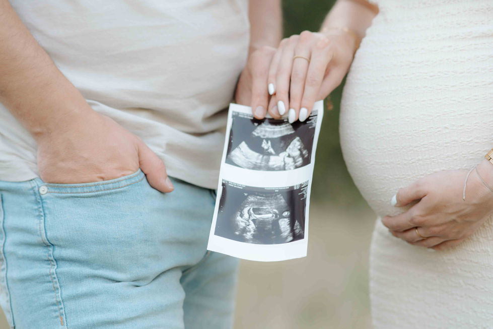 Babybauch Shooting Forst Umgebung-11
