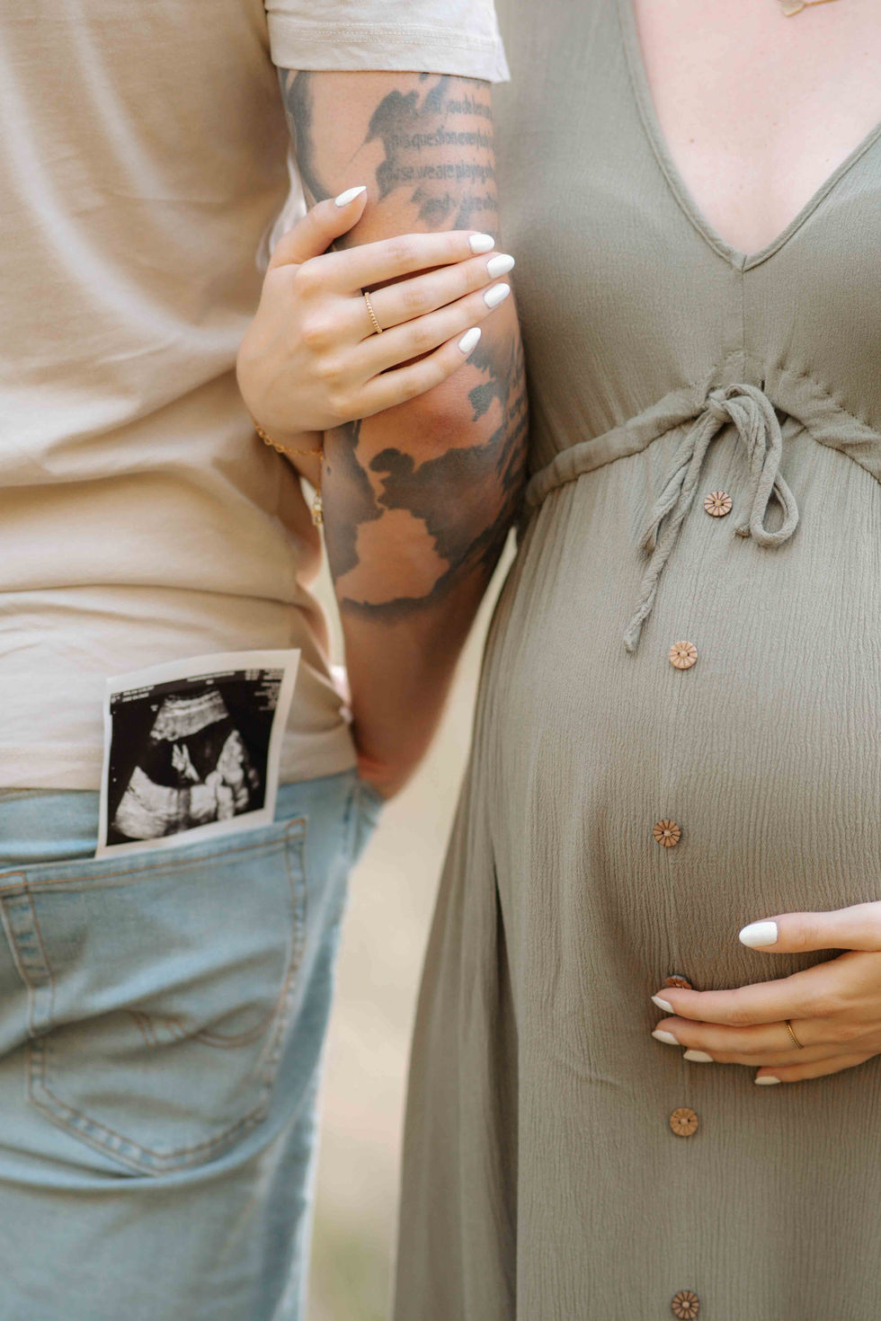 Babybauch Shooting Forst Umgebung-5