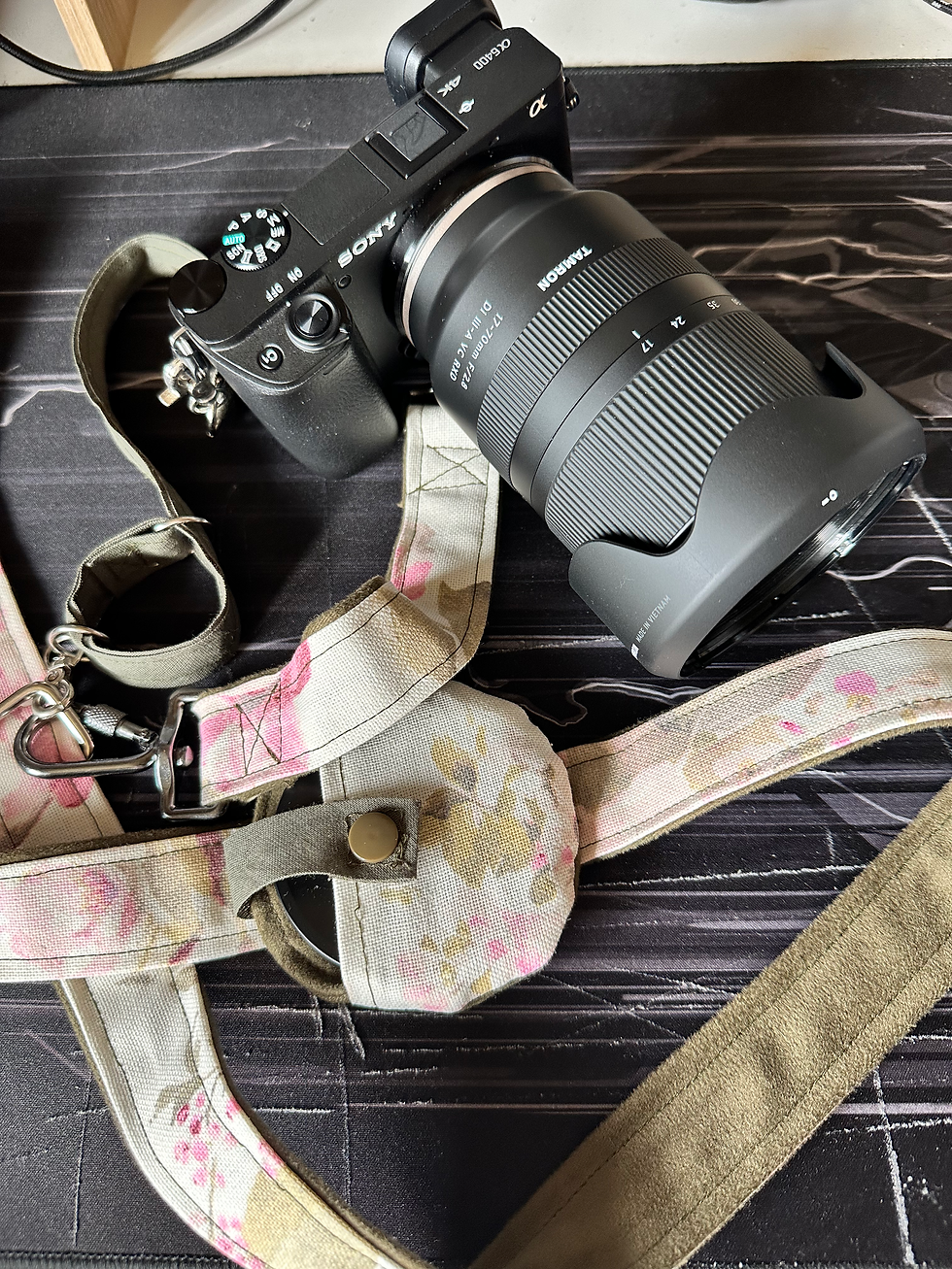 DIY-Kameragurt – Weil schön UND praktisch einfach besser ist!