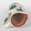 Miniature : Pichet en barbotine aux fleurs bleues 599