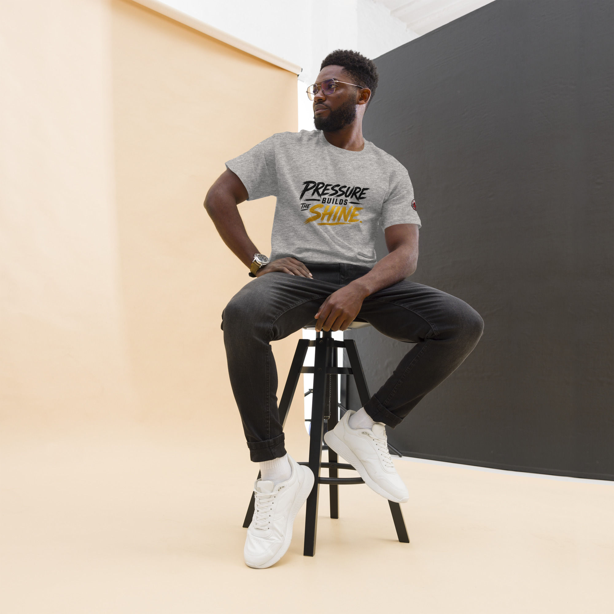 Pressure Builds Shine - Unisex classic tee