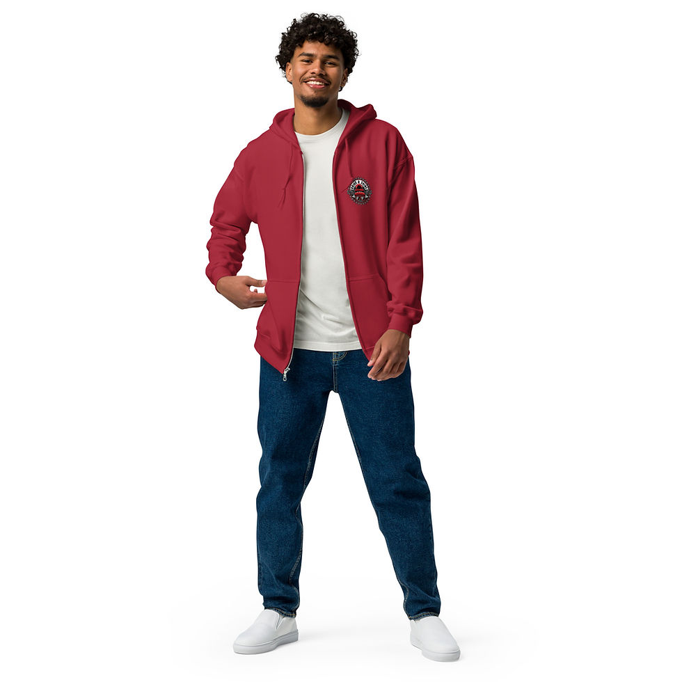 Thumbnail: Unisex heavy blend zip hoodie