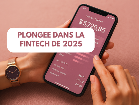 une personne scrollant une application de fintech sur son smartphone