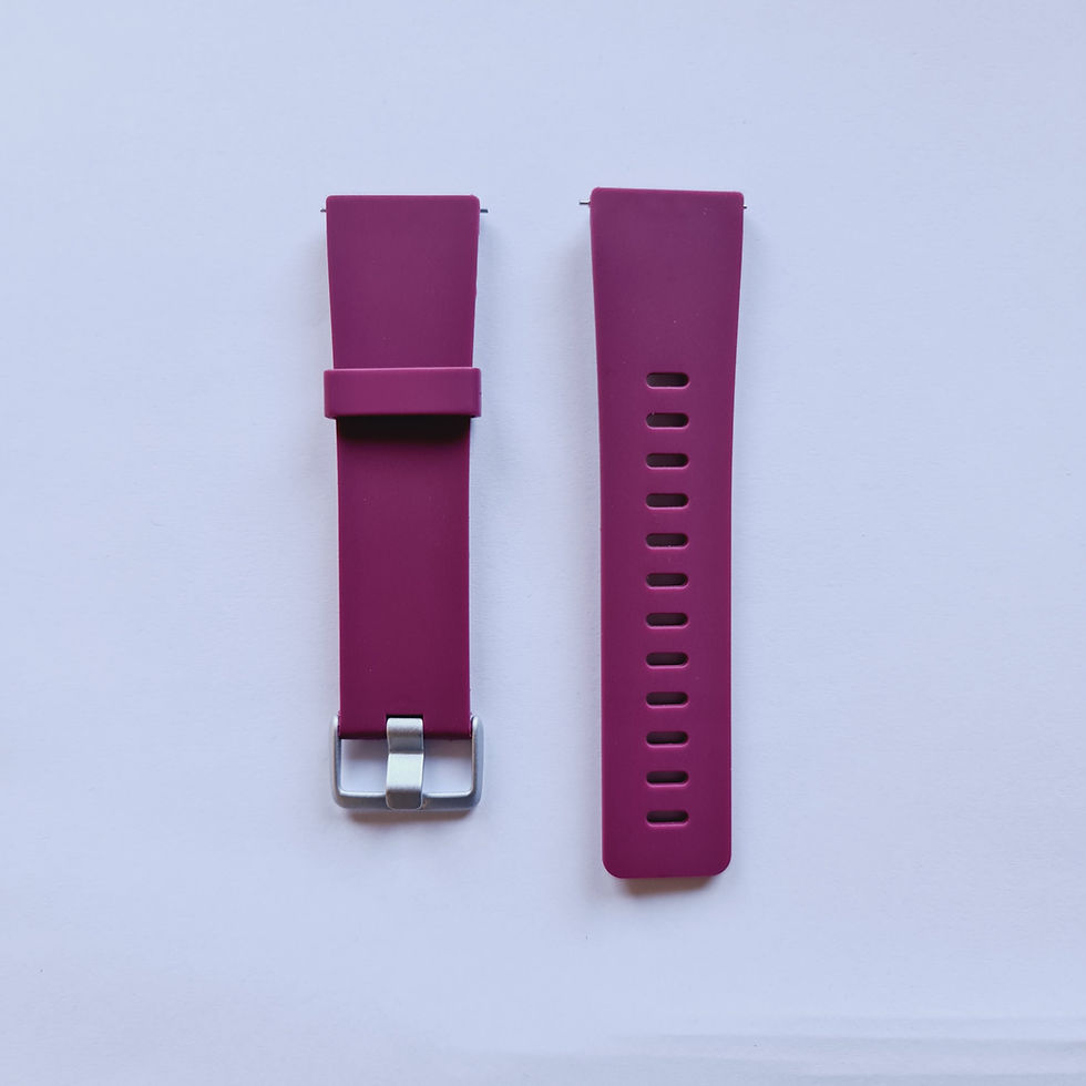 Miniatyrbilde: Fitbit Versa / Versa 2 reim i silikon