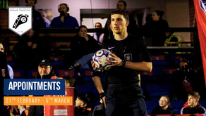 APPOINTMENTS | 27th February - 5th March 2026