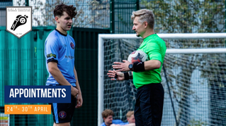 APPOINTMENTS | 24th April - 30th April 2026