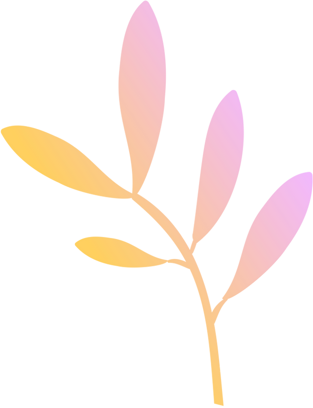 Feuille coloré