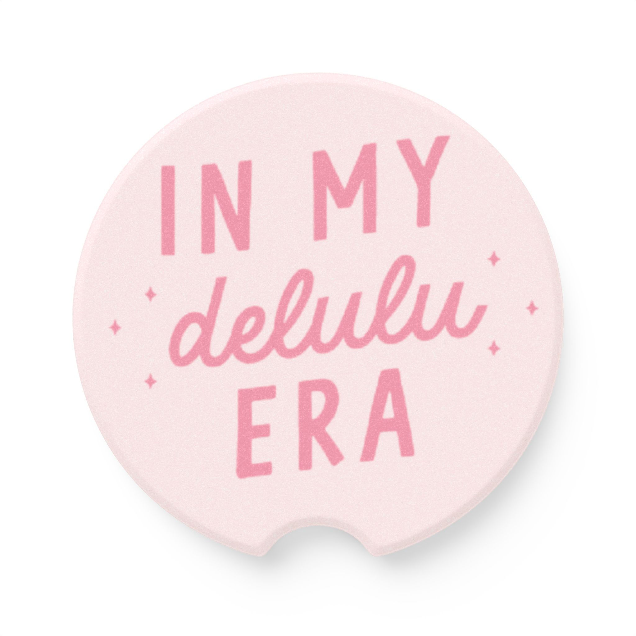 Delulu Era Soapstone Car Coaster