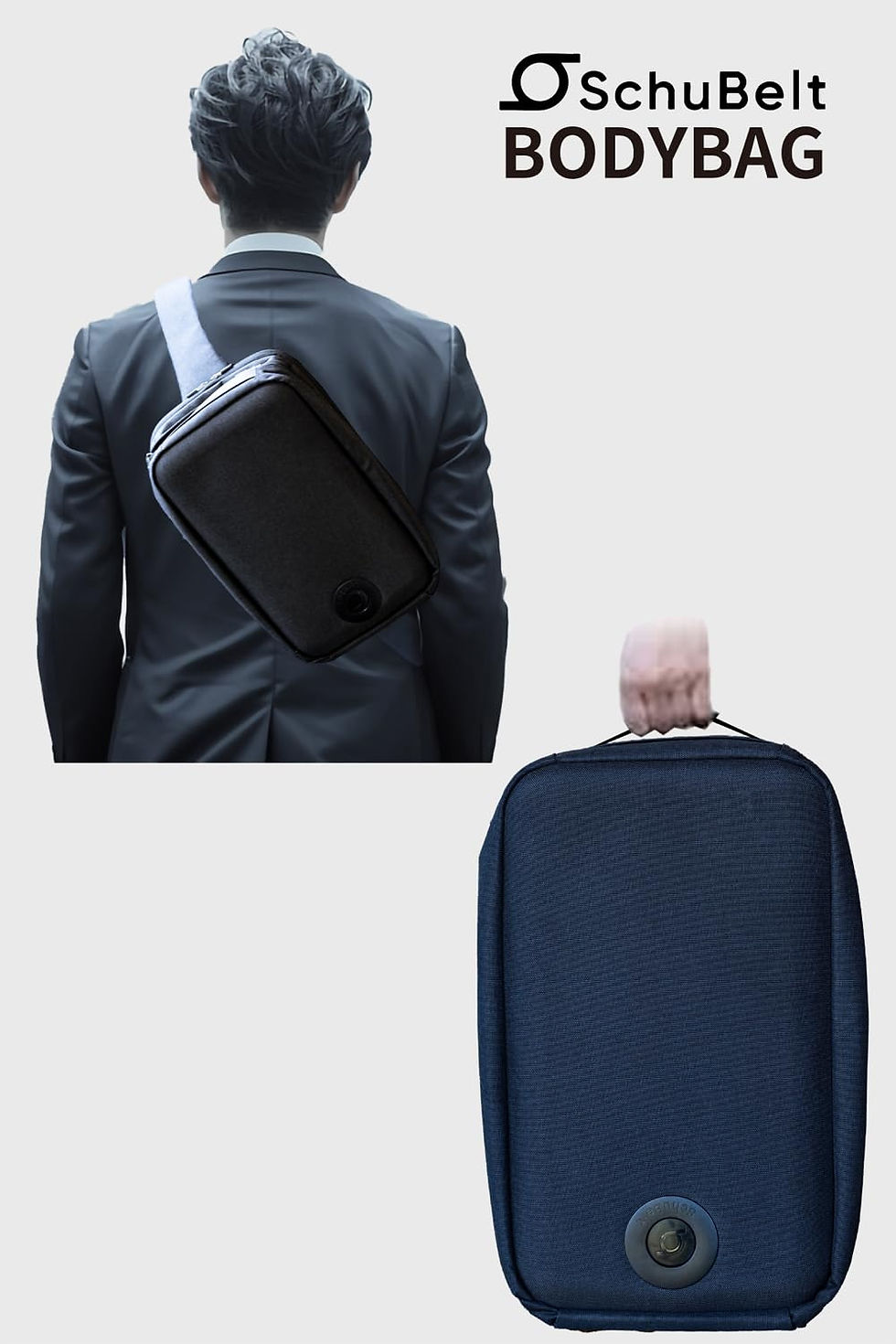 Thumbnail: [Patent & Good Design Award] Automatic belt storage! Body bag by the inventor of