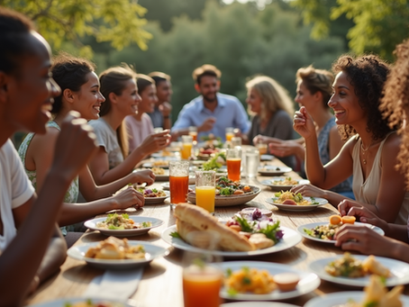 Gathering in thanksgiving