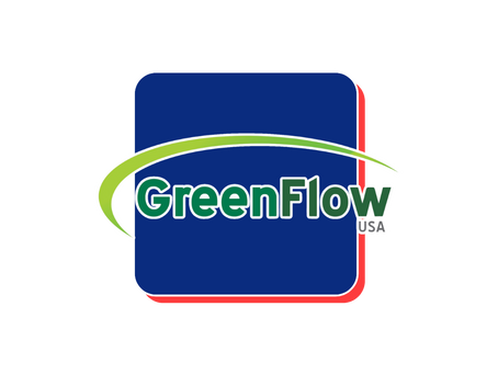 Green Flow USA logo – eco-friendly cleaning solutions for contractors featured at Panhandle Expo 2025 in Panama City Beach, Florida