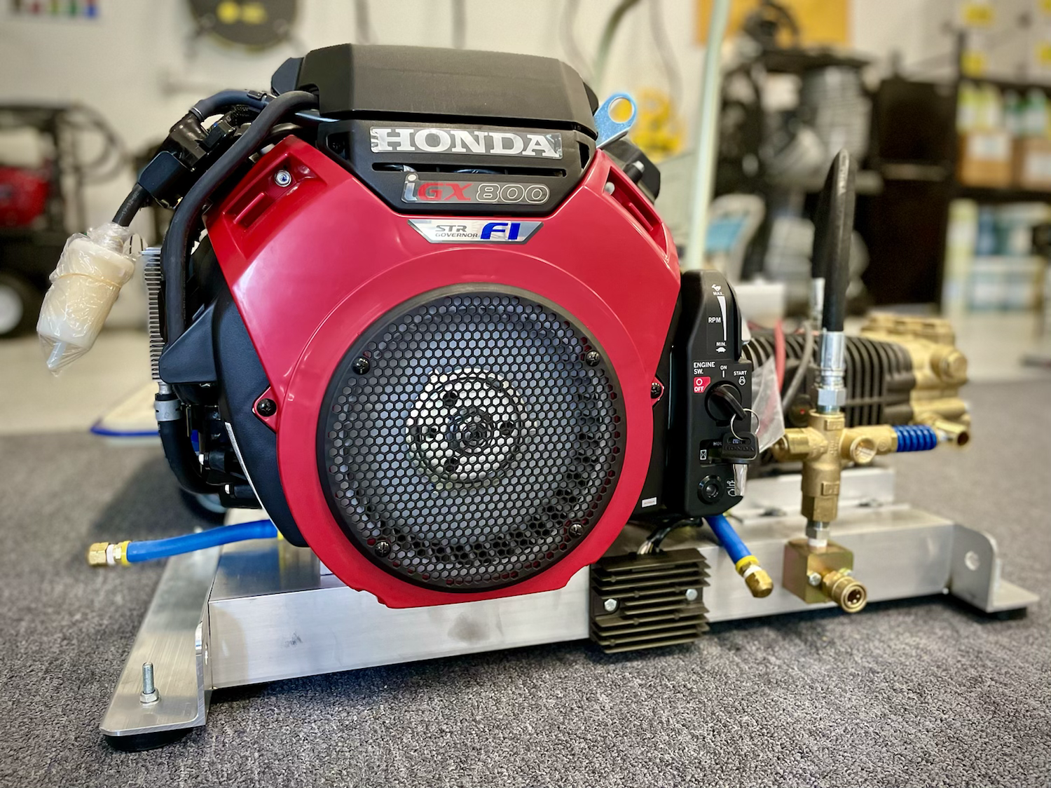 8 gpm at 4000 psi Honda IGX800 