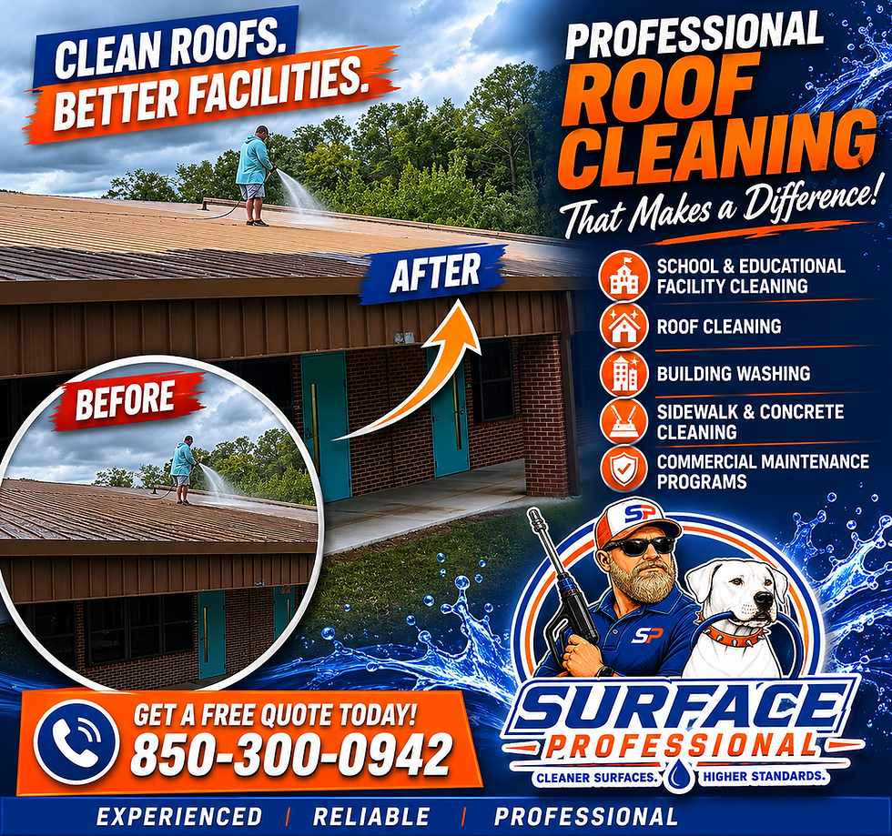 Soft washing house siding in Tallahassee FL