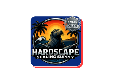 Hardscape Sealing Supply logo – trusted source for sealers, cleaners, and contractor tools featured at Panhandle Expo 2025 in Panama City Beach, Florida