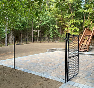 Grading for lawn installation & Patio