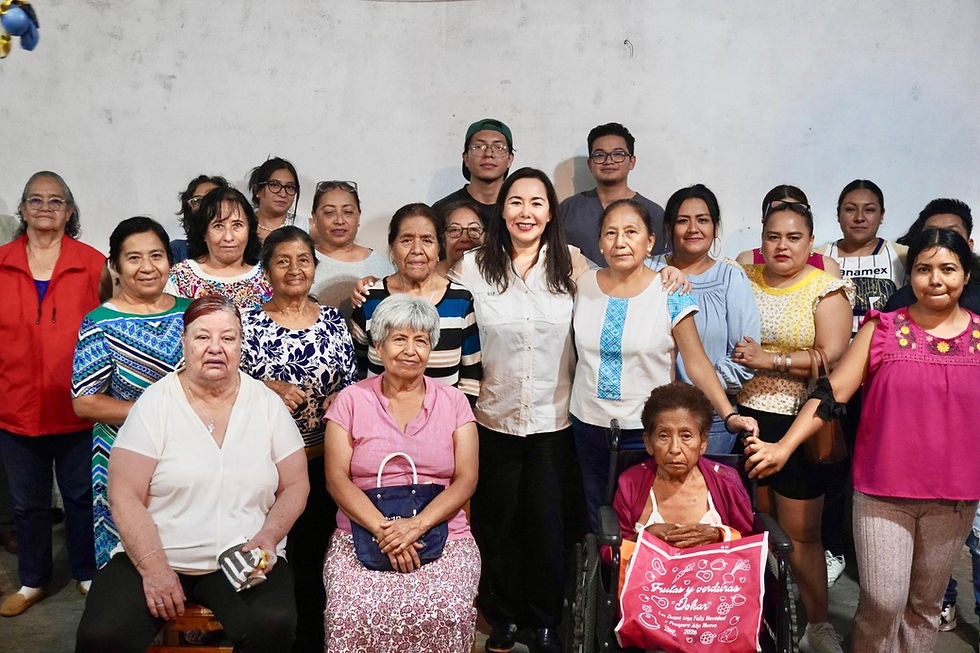 Reconocen mujeres de Oaxaca de Juárez el trabajo de territorio de la diputada Haydeé Reyes