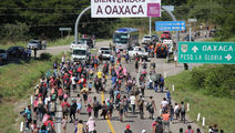 Fiscalía de Oaxaca rescata a 85 personas migrantes durante cateo realizado en el Istmo de Tehuantepec