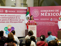 Con 354 mdp se salda deuda histórica a favor de personas con discapacidad