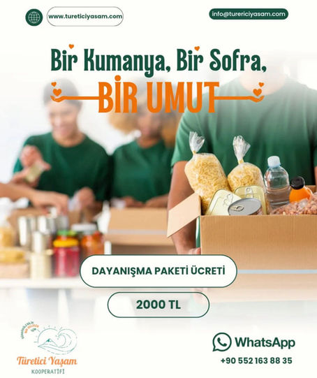 Bir kumanya, bir sofra, bir umut… 🌿