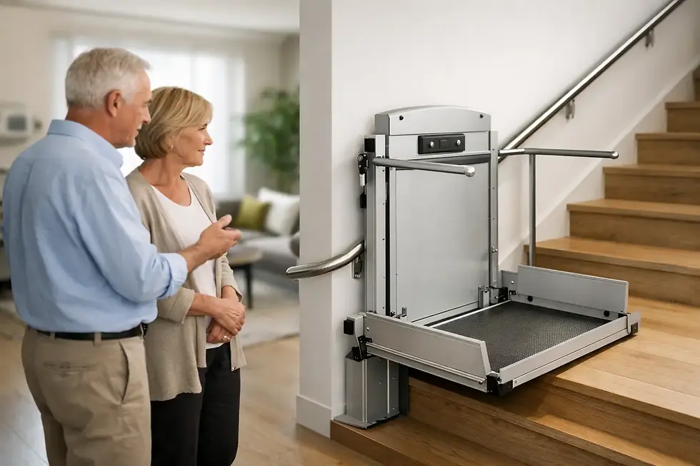 Plattformlift zuhause richtig auswählen