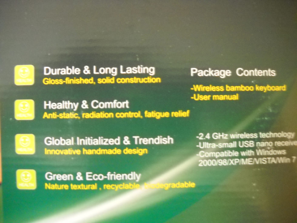 Thumbnail: Handmade Wireless Bamboo Keyboard