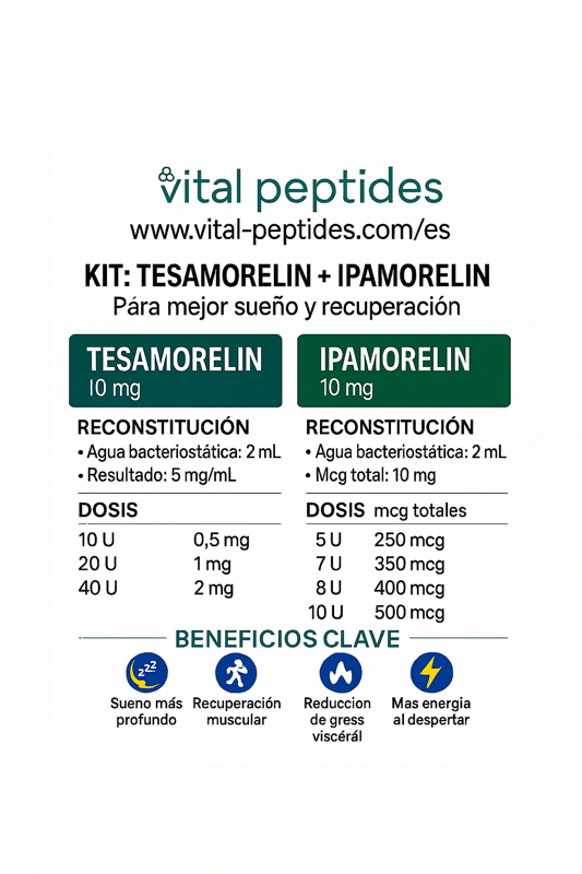Miniatura: Tesamorelin 20mg & Ipamorelin 10mg