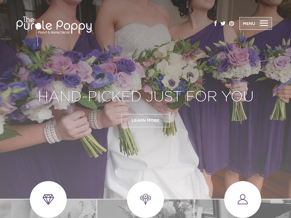 florist website design