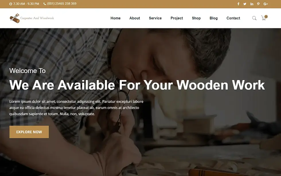 carpentry websites