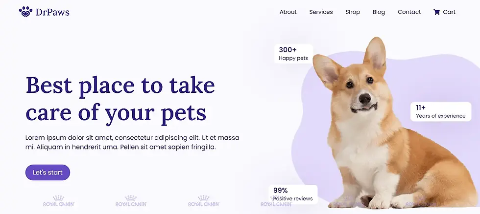 vet template
