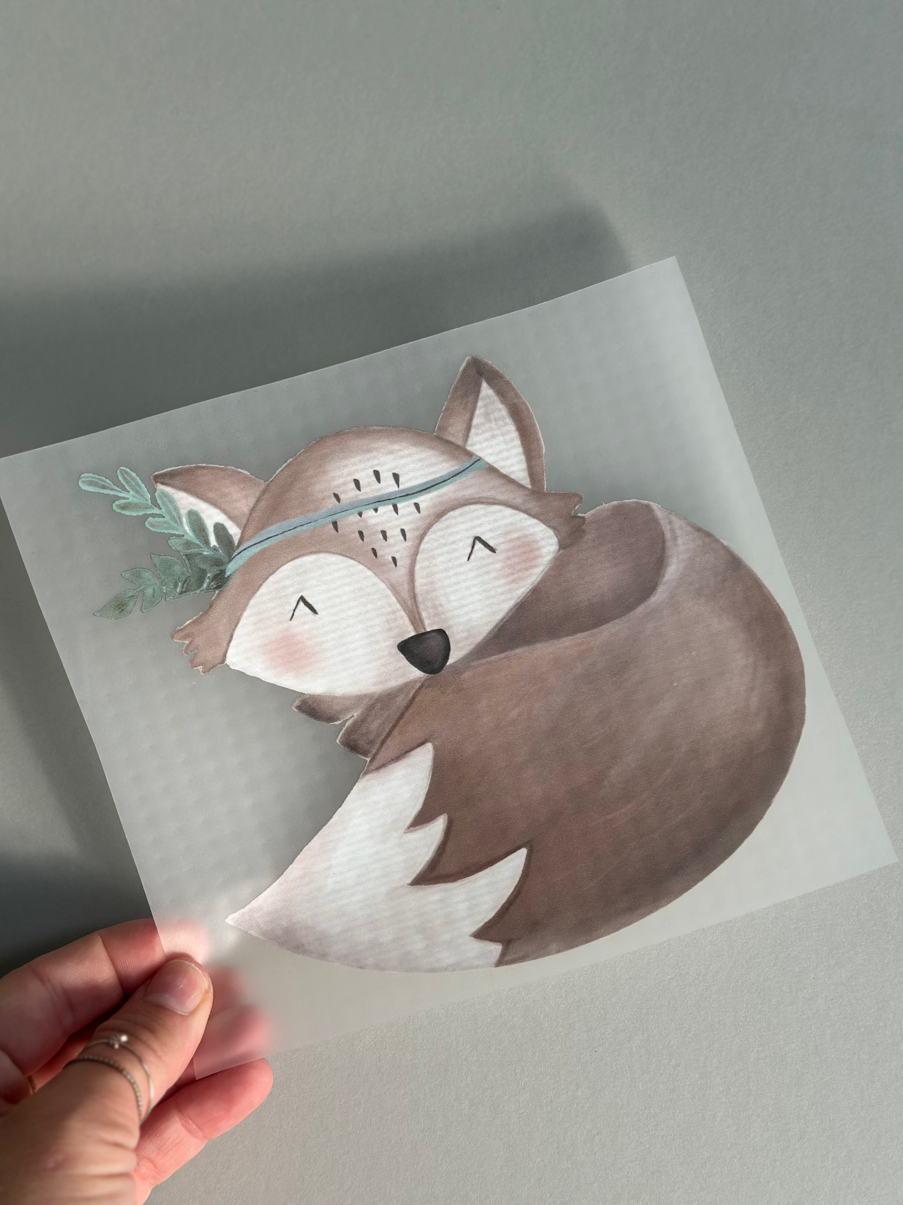 Bügelbild FRIDOLIN FUCHS