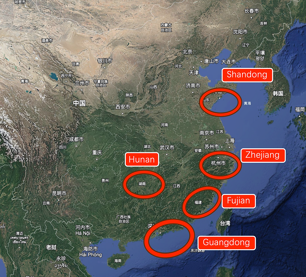 Many provinces in China are calling to action, with more and more provinces joining.