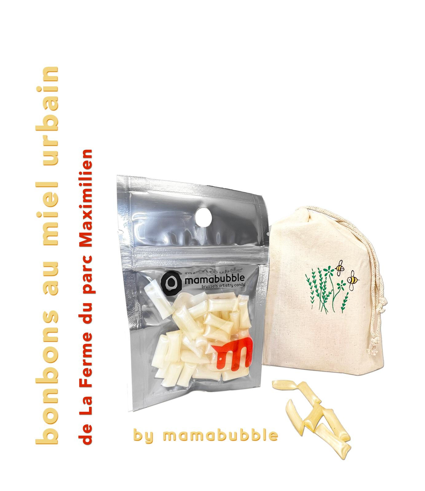 miel fourré au miel bruxellois 50g bag