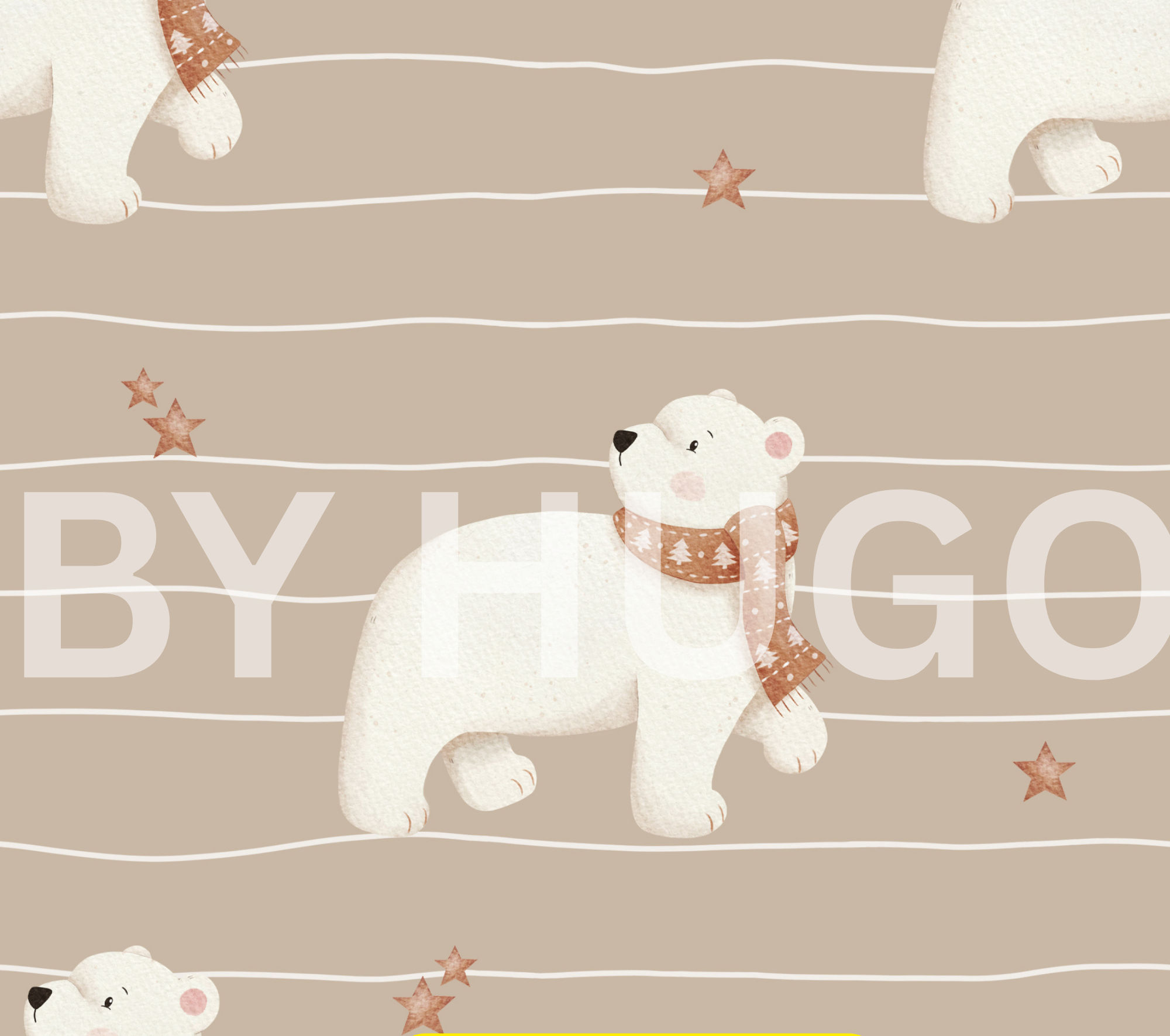 Polar Bears Large Clip