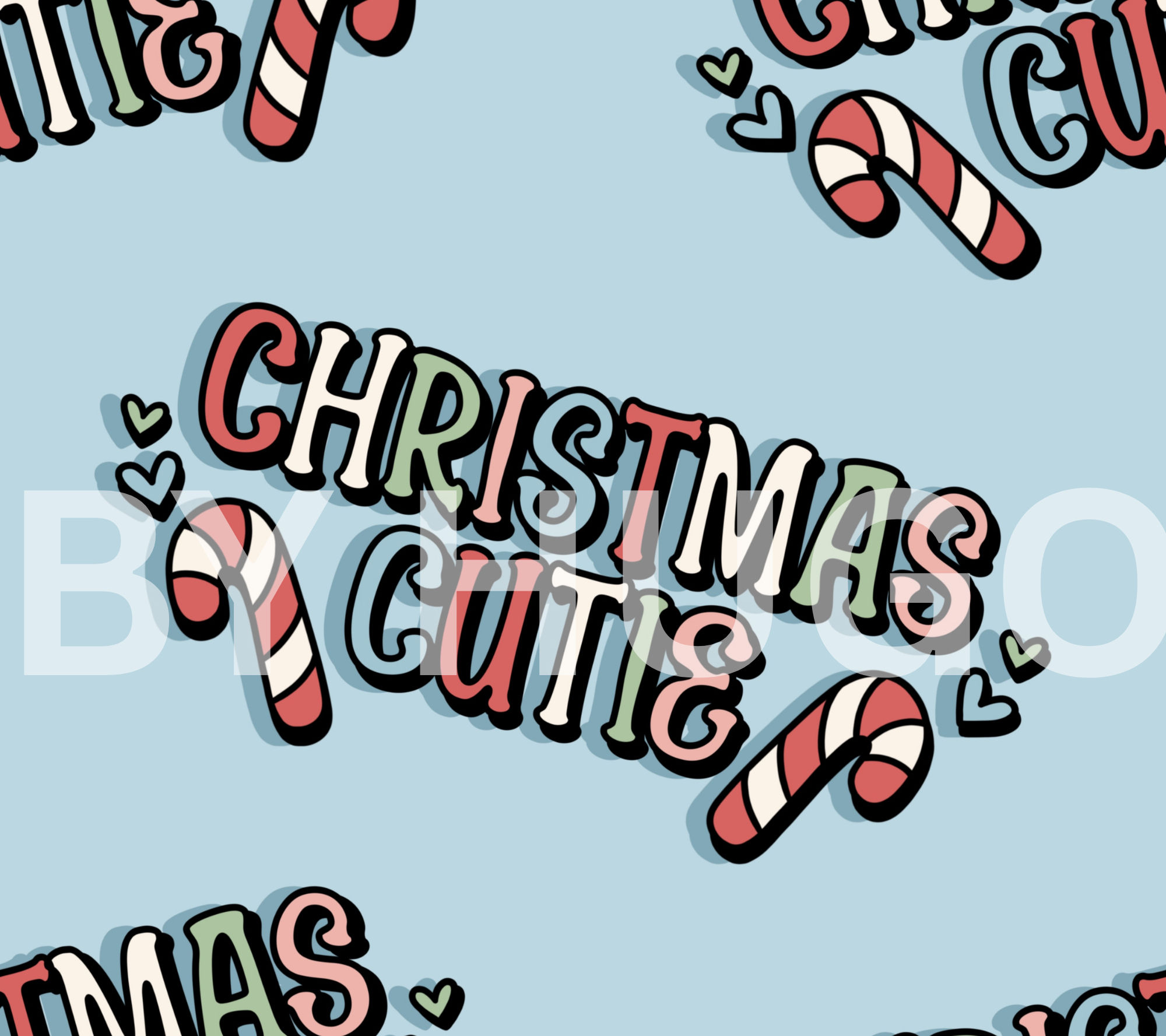 Christmas Cutie Large Clip