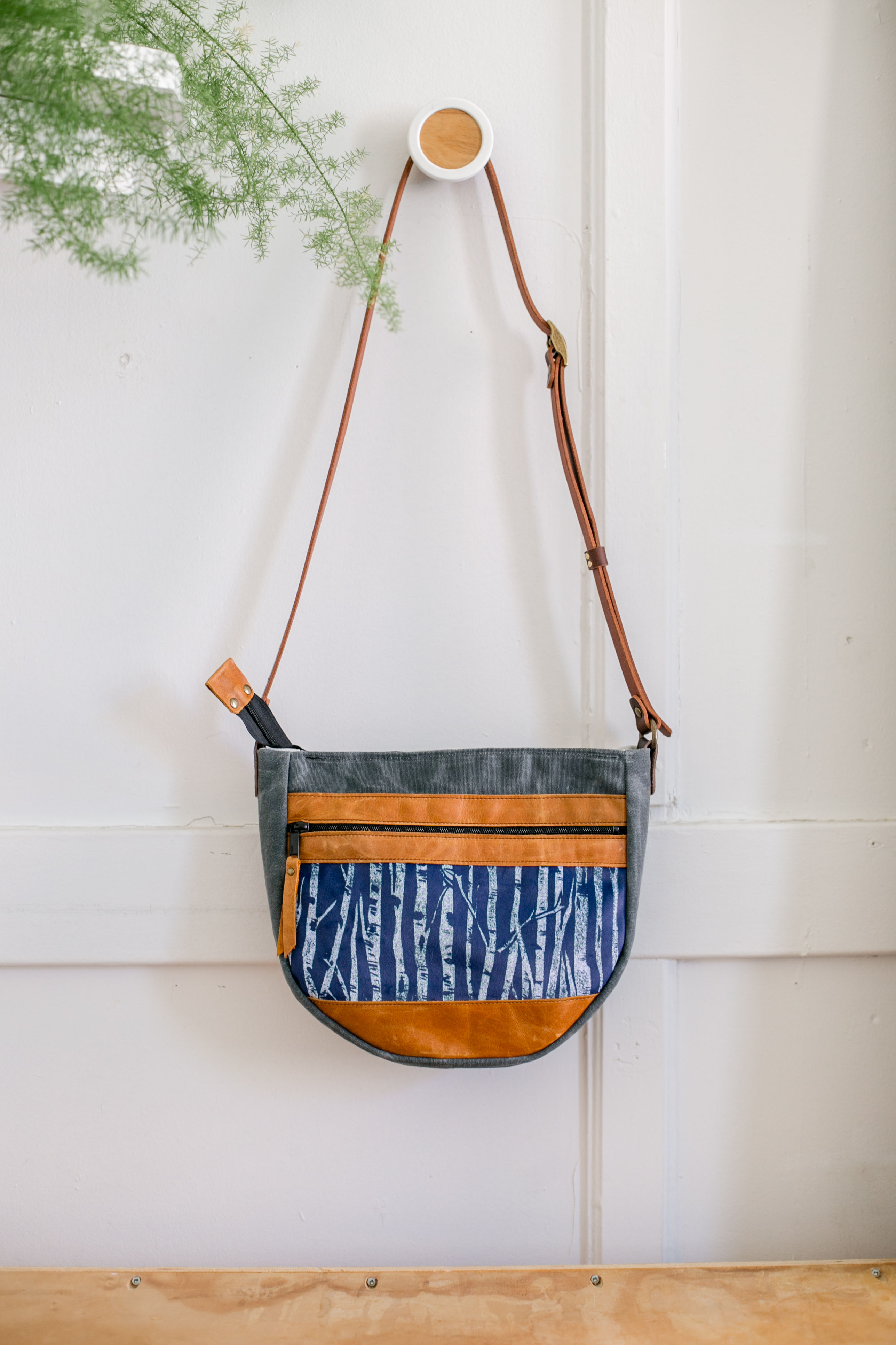 OOAK Day Bag | Birch Trees 217