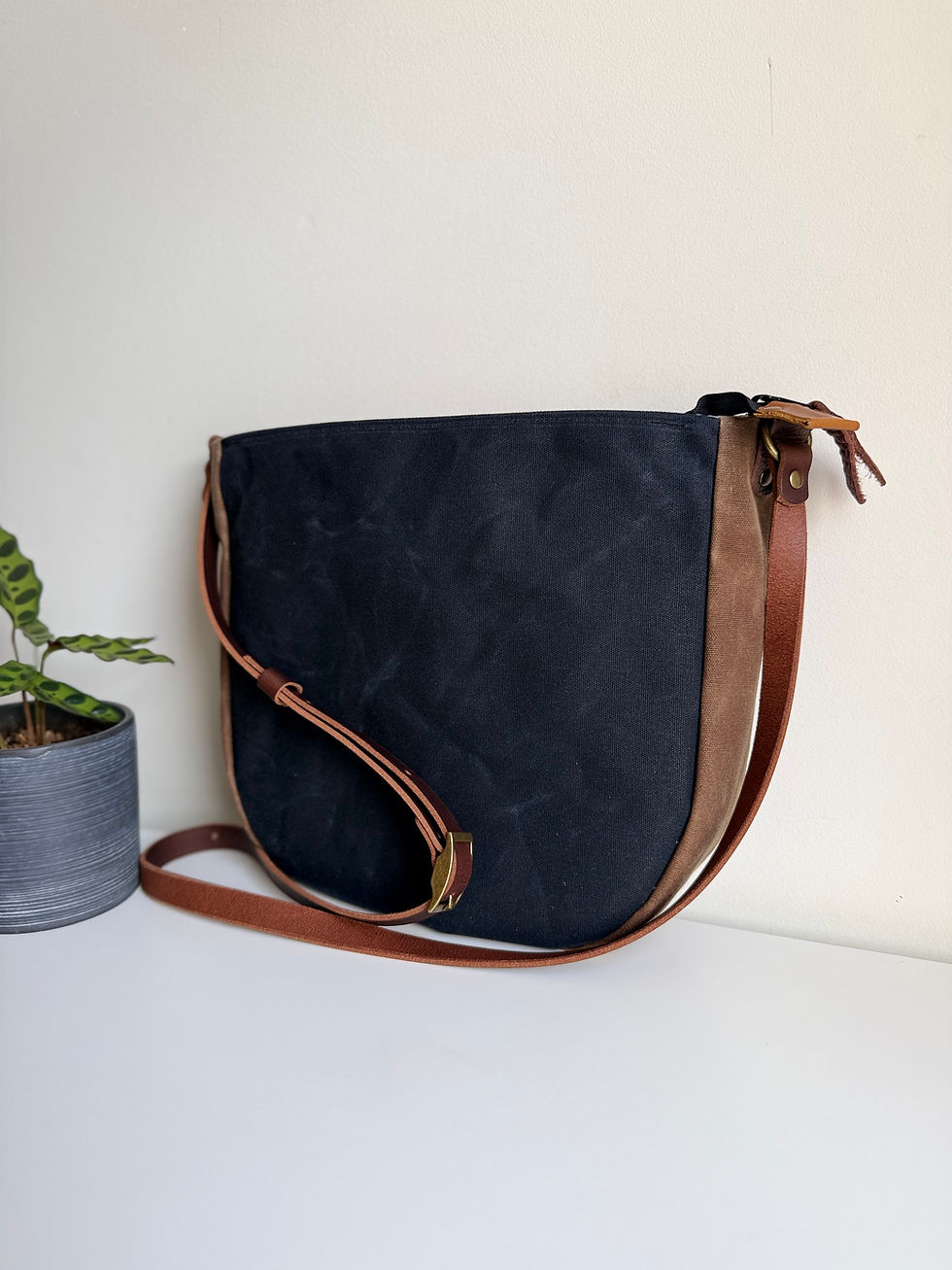 Thumbnail: OOAK Double Zip Crossbody | Muskoka Wildlife