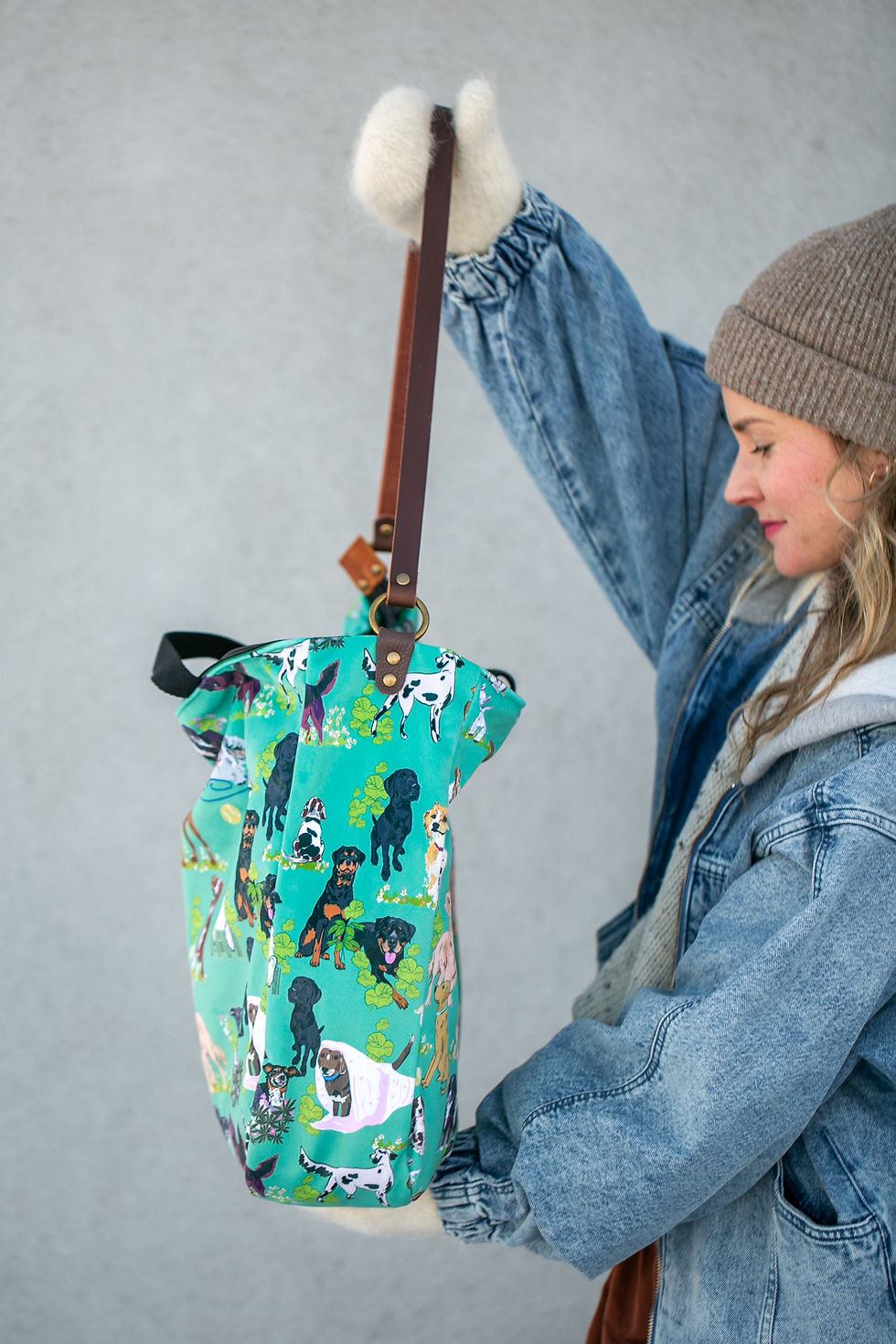 Thumbnail: Large Shoulder Bag | Dogs