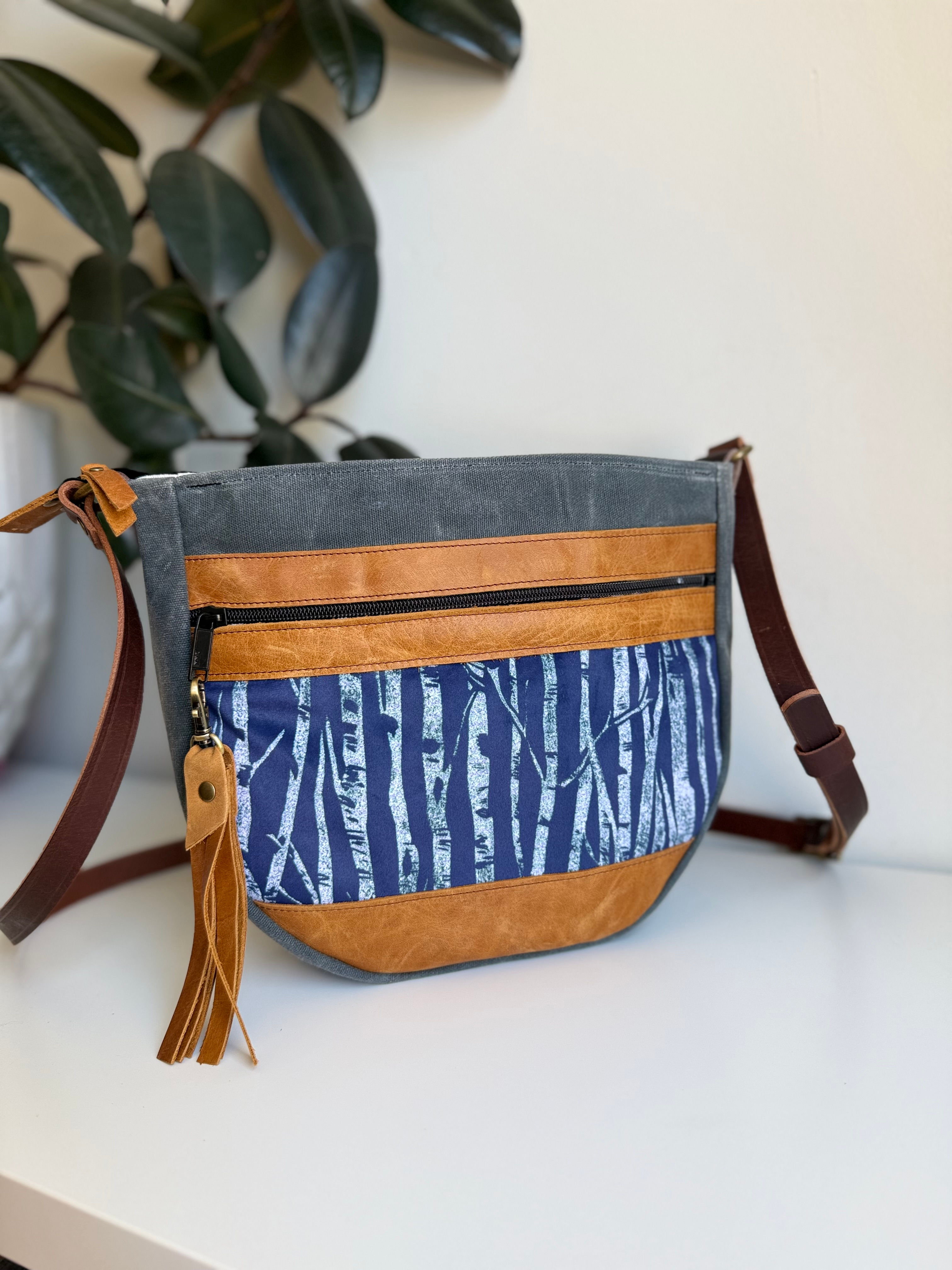 OOAK Day Bag | Birch Trees 006