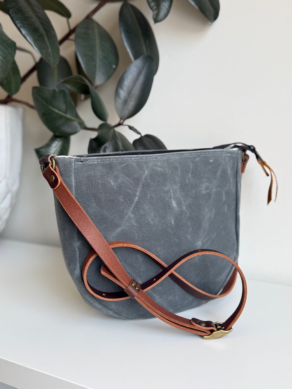Thumbnail: OOAK Day Bag | Birch Trees 217