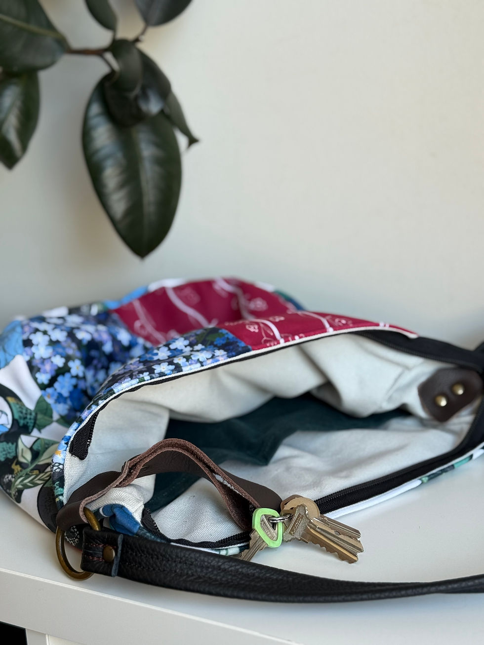 Thumbnail: OOAK Shoulder Bag, ZIP TOP | Patchwork (206)