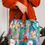 Thumbnail: Slouchy Weekender Bag | Watercolour Floral