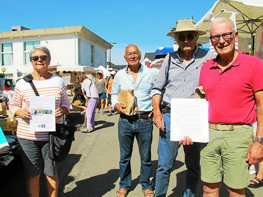 À Saint-Pierre-Quiberon, deux associations redisent leur opposition au projet d’usine éoliennes en Bretagne sud