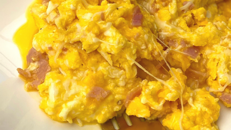 Oeufs brouillés du trappeur